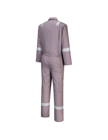 Kombinezon roboczy Portwest C814 Iona 100% bawełna z taśmą ostrzegawczą | ToSafe