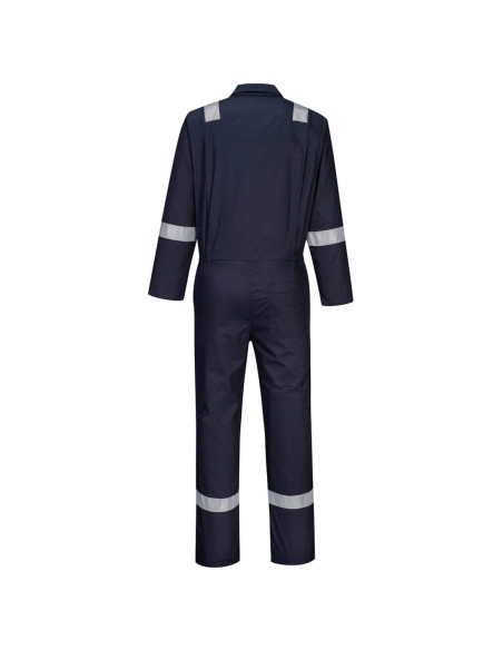 Kombinezon roboczy Portwest C814 Iona 100% bawełna z taśmą ostrzegawczą | ToSafe