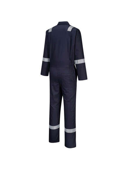 Kombinezon roboczy Portwest C814 Iona 100% bawełna z taśmą ostrzegawczą | ToSafe