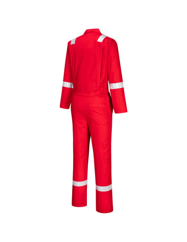 Kombinezon roboczy Portwest C814 Iona 100% bawełna z taśmą ostrzegawczą | ToSafe