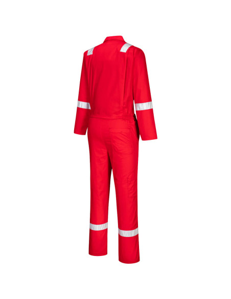 Kombinezon roboczy Portwest C814 Iona 100% bawełna z taśmą ostrzegawczą | ToSafe
