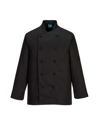 Bluza szefa kuchni Portwest C834 Somerset Czarny
