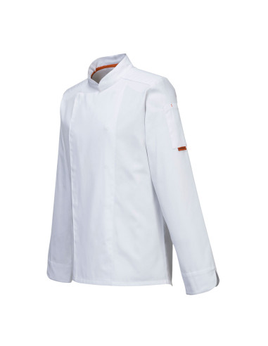 Bluza kucharska Portwest C838 MeshAir Pro z długim rękawem – oddychająca odzież gastronomiczna | ToSafe