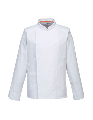 Bluza szefa kuchni Portwest C846 Stretch MeshAir Pro Biały