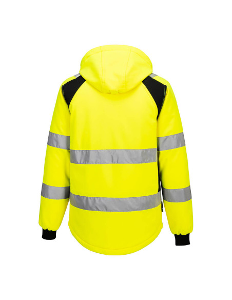 Softshell ostrzegawczy Portwest CD809 WX2 Eco ocieplany wodoodporny | ToSafe