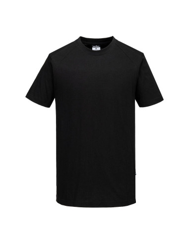 T-shirt roboczy Portwest WX2 CD811 Czarny