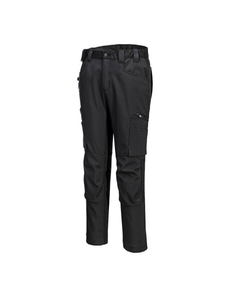 Spodnie softshell Portwest CD840 WX2 Eco wodoodporne z kieszeniami na nakolanniki | ToSafe