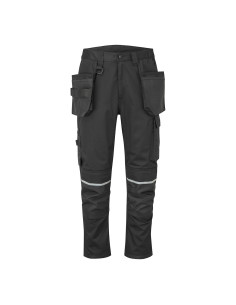 Spodnie robocze Portwest WX2 CD845 Stretch Czarny