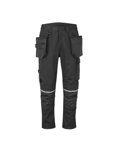 Spodnie robocze Portwest WX2 CD845 Stretch Czarny