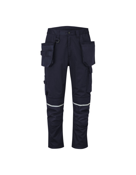 Spodnie robocze Portwest WX2 CD845 Stretch Granatowy