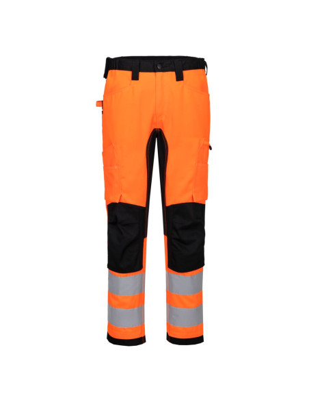 Spodnie ostrzegawcze Portwest WX2 CD848 Eco Stretch Pomarańczowy/Czarny