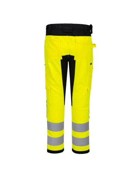 Spodnie ostrzegawcze Portwest CD848 WX2 Eco Stretch z kieszeniami na nakolanniki | ToSafe