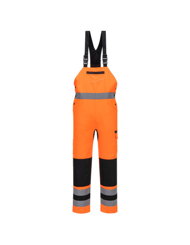 Ogrodniczki ostrzegawcze Portwest WX2 CD852 Eco Stretch Pomarańczowy/Czarny