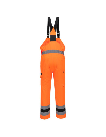 Ogrodniczki ostrzegawcze Portwest CD852 WX2 Eco Stretch z kieszeniami na nakolanniki | ToSafe
