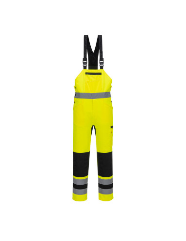 Ogrodniczki ostrzegawcze Portwest WX2 CD852 Eco Stretch Żółty/Czarny