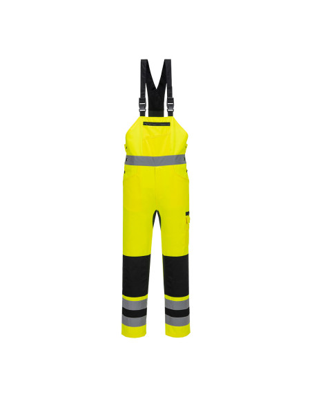Ogrodniczki ostrzegawcze Portwest WX2 CD852 Eco Stretch Żółty/Czarny