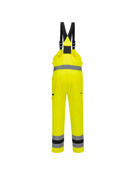 Ogrodniczki ostrzegawcze Portwest CD852 WX2 Eco Stretch z kieszeniami na nakolanniki | ToSafe