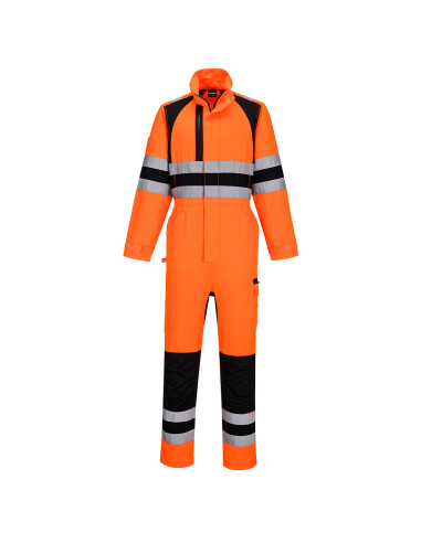 Kombinezon ostrzegawczy Portwest WX2 CD855 Eco Pomarańczowy/Czarny