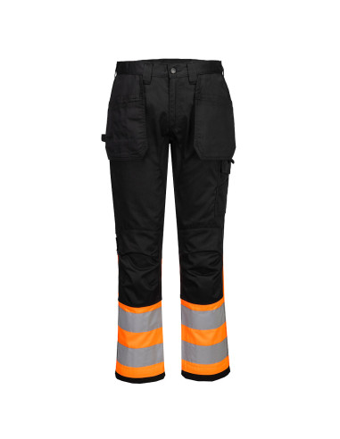 Spodnie ostrzegawcze Portwest WX2 CD858 Eco Stretch Pomarańczowy/Czarny