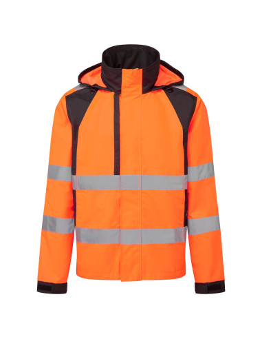 Kurtka ostrzegawcza Portwest WX2 CD860 Eco Pomarańczowy/Czarny