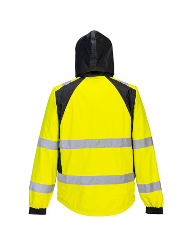 Kurtka ostrzegawcza Portwest CD860 WX2 Eco wodoodporna z kapturem | ToSafe