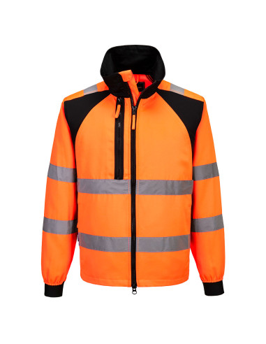 Bluza ostrzegawcza Portwest WX2 CD861 Eco Pomarańczowy/Czarny