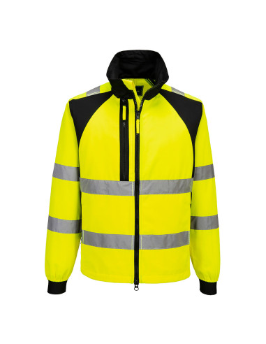 Bluza ostrzegawcza Portwest WX2 CD861 Eco Żółty/Czarny