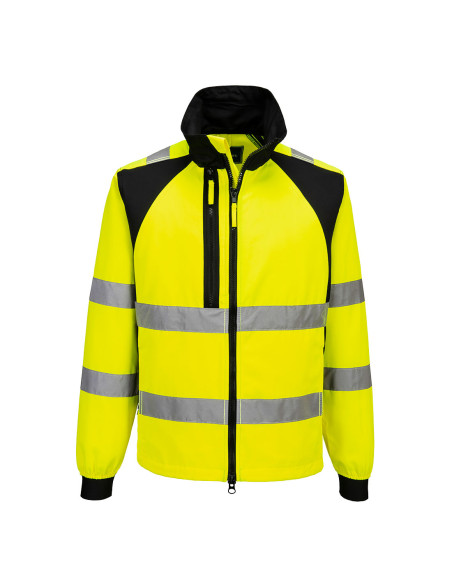 Bluza ostrzegawcza Portwest WX2 CD861 Eco Żółty/Czarny