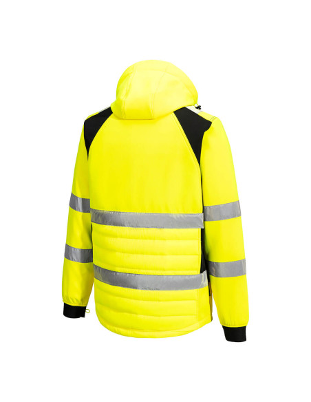 Kurtka ostrzegawcza Portwest CD863 WX2 Eco hybrydowa wodoodporna | ToSafe