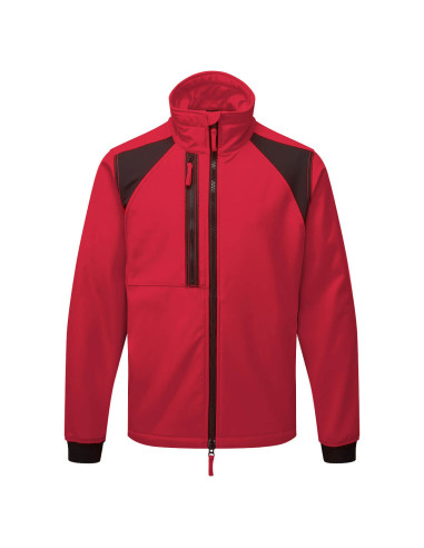 Kurtka softshell Portwest WX2 CD870 Eco (2L) Głęboki czerwony