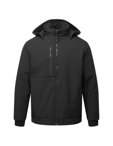 Ocieplany softshell Portwest WX2 CD874 Eco (2L) Czarny