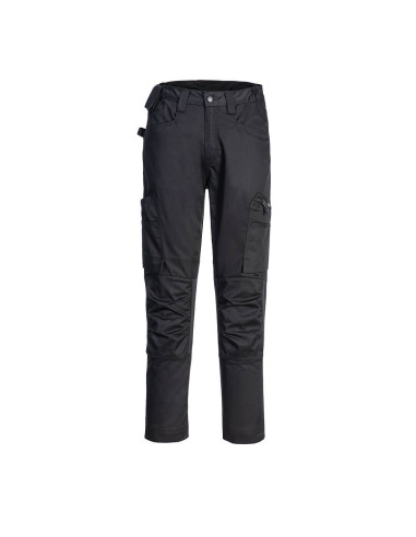 Spodnie robocze Portwest WX2 CD881 Eco Stretch z wentylacją Czarny
