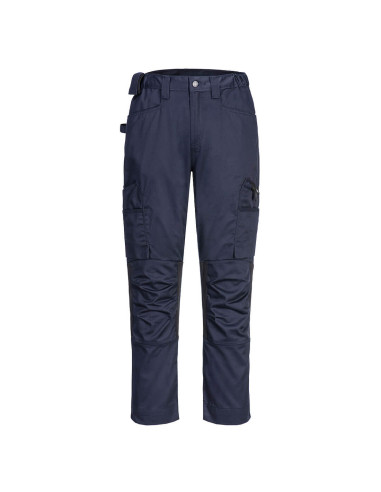 Spodnie robocze Portwest WX2 CD881 Eco Stretch z wentylacją Granatowy