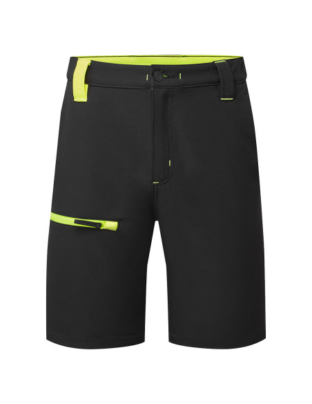 Szorty robocze Portwest WX2 CD882 Eco Stretch Czarny/Żółty