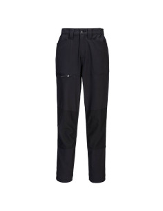 Damskie spodnie robocze Portwest WX2 CD887 Eco Stretch Czarny