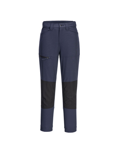 Damskie spodnie robocze Portwest WX2 CD887 Eco Stretch Granatowy