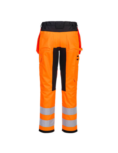 Spodnie ostrzegawcze Portwest CD889 WX2 Eco Hi-Vis z kieszeniami kaburowymi | ToSafe