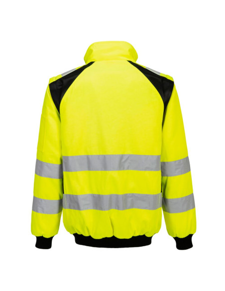 Kurtka ostrzegawcza Portwest CD898 WX2 3w1 z wypinaną podpinką polarową | ToSafe