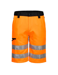 Szorty ostrzegawcze Portwest WX2 CD899 Eco Stretch Pomarańczowy/Czarny
