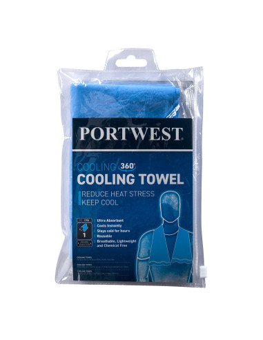 Ręcznik chłodzący Portwest CV06 – akcesorium do pracy w wysokiej temperaturze | ToSafe