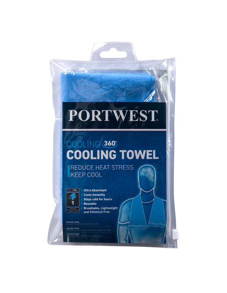 Ręcznik chłodzący Portwest CV06 – akcesorium do pracy w wysokiej temperaturze | ToSafe