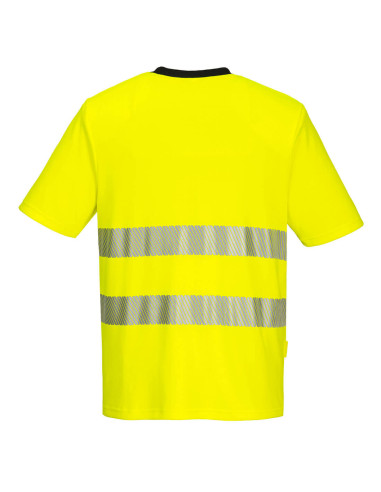 Koszulka ostrzegawcza T-shirt DX4 Portwest z krótkim rękawem DX413 | ToSafe