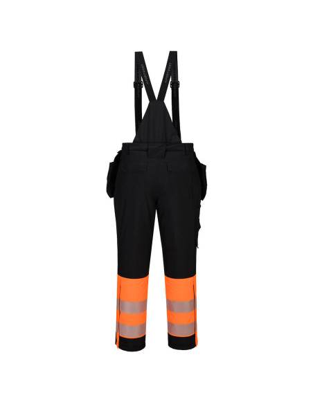 Ogrodniczki ostrzegawcze zimowe DX4 Portwest klasa 1 wodoodporne DX437 | ToSafe