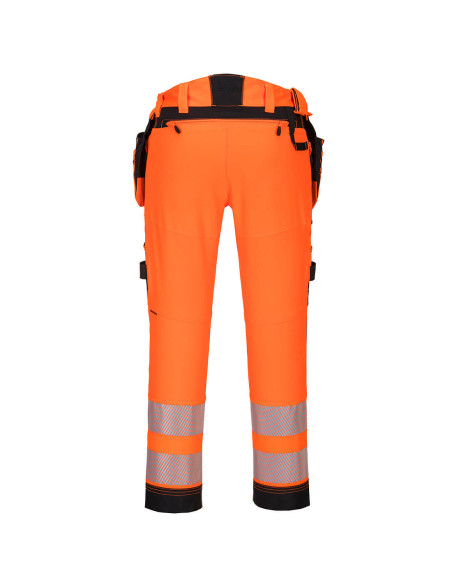 Spodnie ostrzegawcze DX4 Portwest z kieszeniami kaburowymi DX442 | ToSafe
