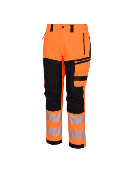 Spodnie ostrzegawcze przeciwdeszczowe DX4 Portwest wodoodporne DX448 | ToSafe
