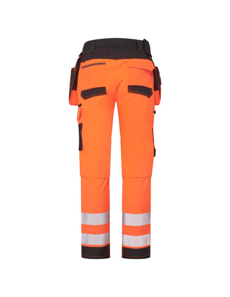 Spodnie ostrzegawcze DX4 Portwest z odpinanymi kieszeniami kaburowymi DX454 | ToSafe