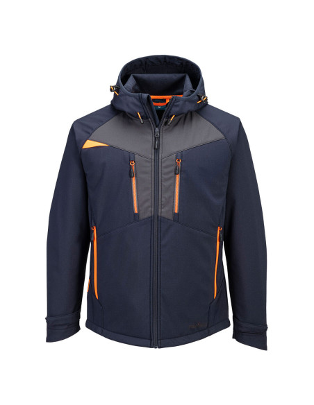 Kurtka softshell wodoodporna DX4 Portwest DX474 Czarny Ciemny Granatowy