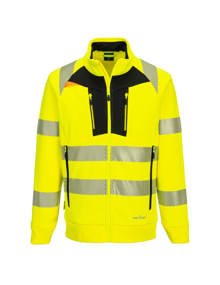 Bluza ostrzegawcza Portwest DX477 DX4 hi-vis Żółty/Czarny