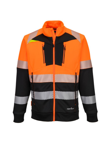 Bluza ostrzegawcza Portwest DX490 DX4 hi-vis Pomarańczowy/Czarny