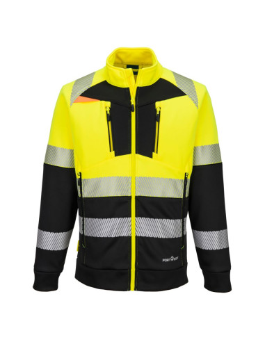 Bluza ostrzegawcza Portwest DX490 DX4 hi-vis Żółty/Czarny